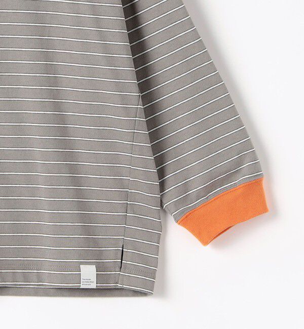 SHIPS KIDS「【別注】THYARD:100～130cm / マルチボーダー ロングスリーブ Tシャツ」|Tシャツ・カットソー|