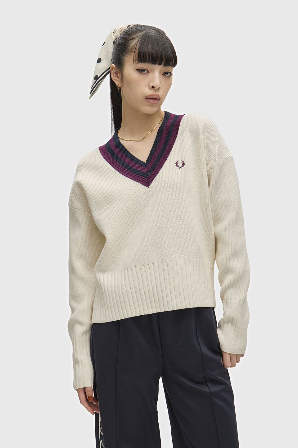 FRED PERRY 「FRED PERRY／AMY POLKA DOT SCARF／エイミーワインハウス ポルカドットスカーフ」|その他|