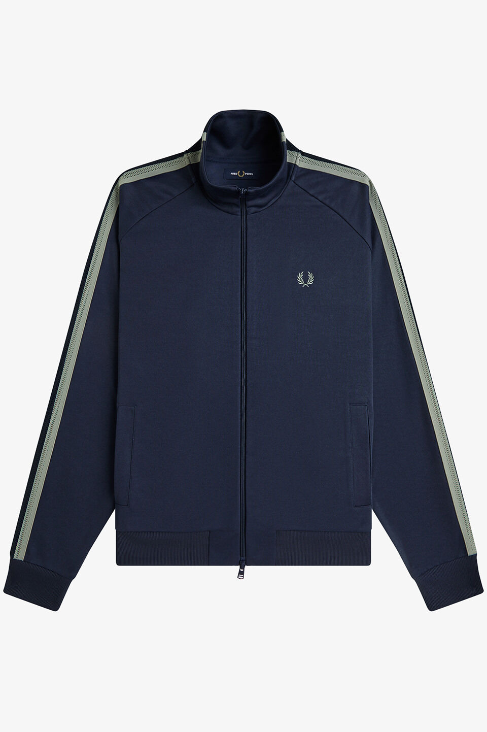 FRED PERRY 「FRED PERRY／Two Tone Mesh Tape Track Jacket／ツートーンメッシュテープトラックジャケット」|スウェット・ジャージ|