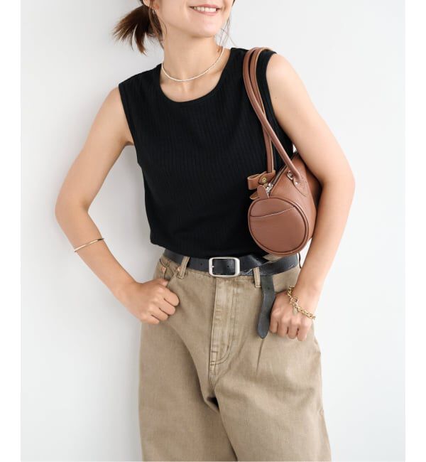 OUTDOOR PRODUCTS Usual Things「追加 2WAYリブタンクトップ」|タンクトップ|ブラック