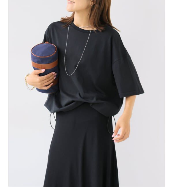 OUTDOOR PRODUCTS Usual Things「クールタッチギャザーヘムTEE」|Tシャツ・カットソー|ブラック