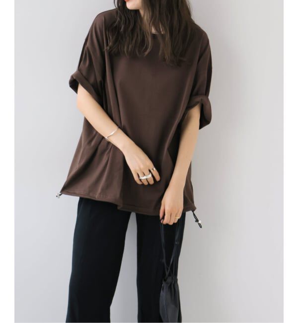 OUTDOOR PRODUCTS Usual Things「クールタッチギャザーヘムTEE」|Tシャツ・カットソー|