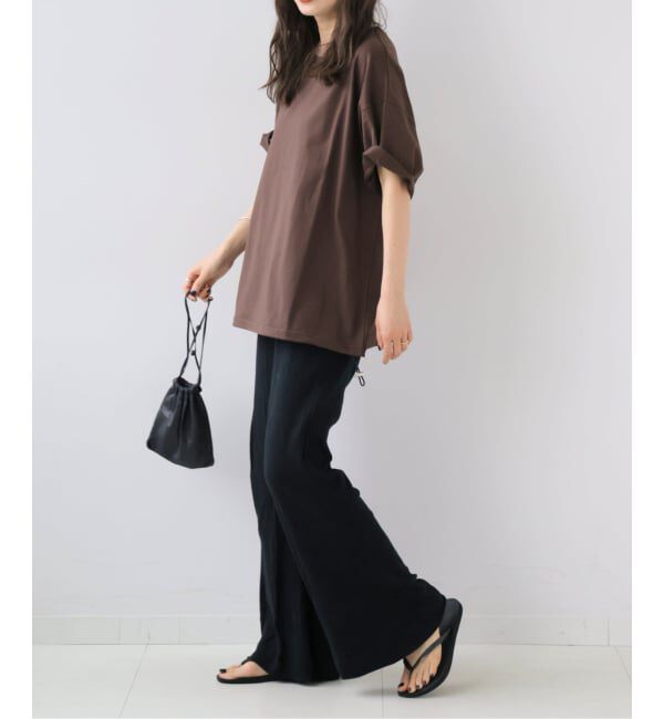 OUTDOOR PRODUCTS Usual Things「クールタッチギャザーヘムTEE」|Tシャツ・カットソー|