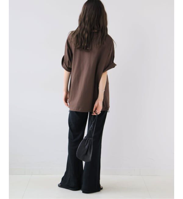 OUTDOOR PRODUCTS Usual Things「クールタッチギャザーヘムTEE」|Tシャツ・カットソー|