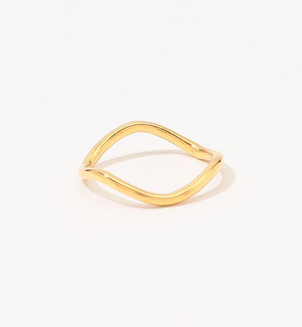 TOMORROWLAND GOODS「les solides simple wavy リング」|リング|