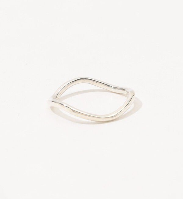 TOMORROWLAND GOODS「le solides simple wavy リング」|リング|
