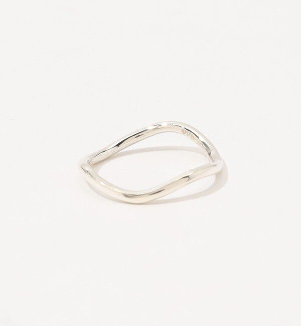 TOMORROWLAND GOODS「le solides simple wavy リング」|リング|