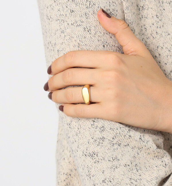 TOMORROWLAND GOODS「les soides oval signet リング」|リング|