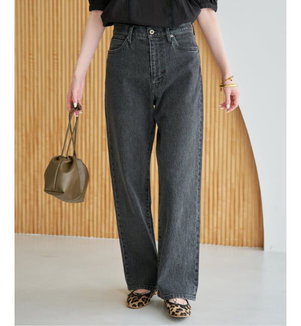 SLOBE IENA「《4サイズ展開/追加7》LE DENIM ストレートデニムパンツ」|デニム|