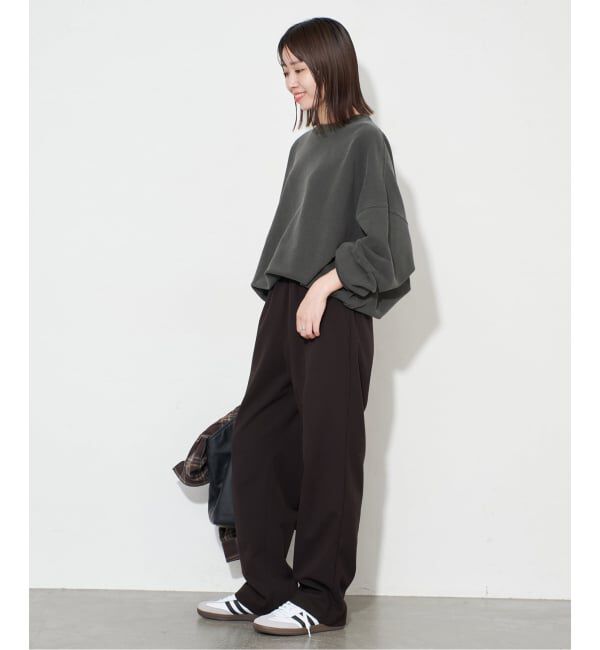 SLOBE IENA「《WEB限定/追加2》ビックシルエットピグメント裏毛プルオーバー」|スウェット・ジャージ|