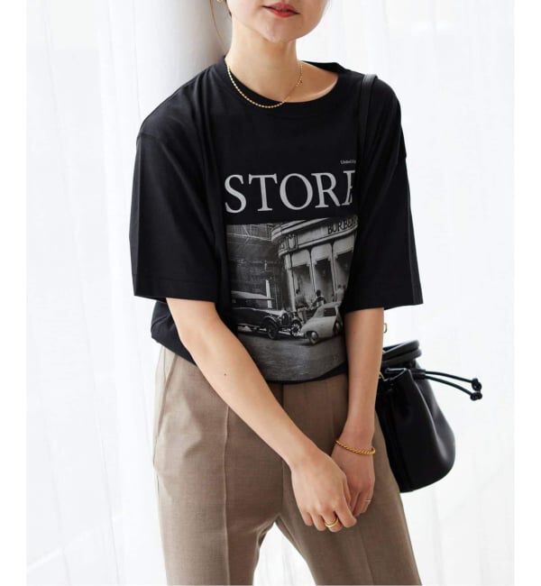 SLOBE IENA「《追加2》LIFEフォトルーズTEE」|Tシャツ・カットソー|