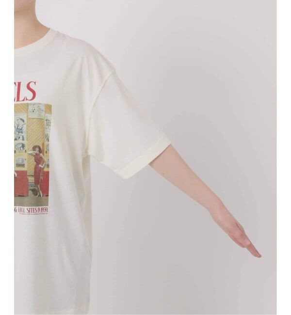 SLOBE IENA「《追加2》LIFEフォトルーズTEE」|Tシャツ・カットソー|