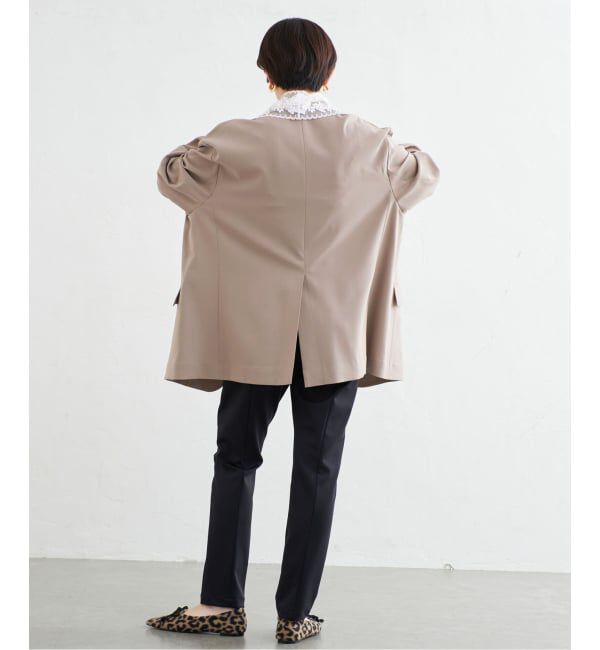 IENA「《一部店舗限定》ストレッチポンチスリムパンツ」|スラックス|