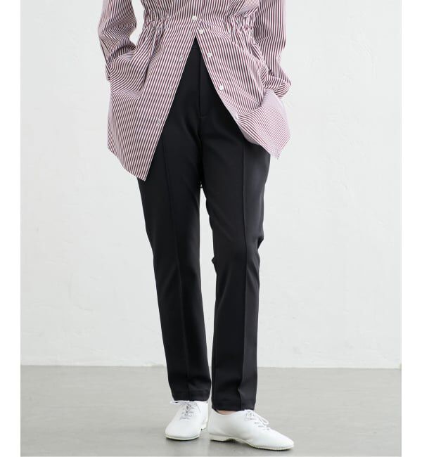 IENA「《一部店舗限定》ストレッチポンチスリムパンツ」|スラックス|