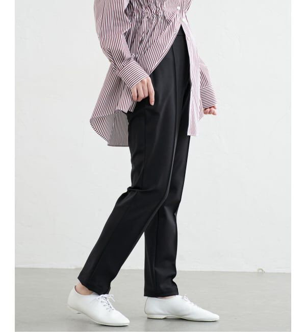 IENA「《一部店舗限定》ストレッチポンチスリムパンツ」|スラックス|