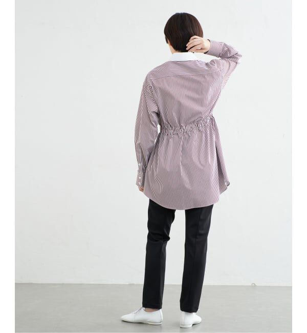 IENA「《一部店舗限定》ストレッチポンチスリムパンツ」|スラックス|
