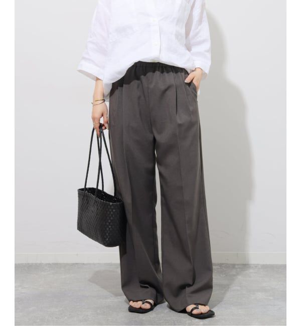 JOURNAL STANDARD relume「《WEB限定追加2》マットウースフレアタックパンツ」|スラックス|