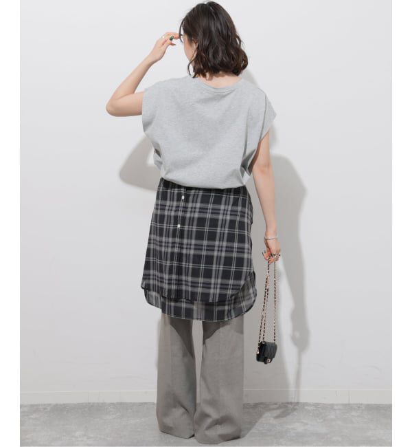 JOURNAL STANDARD relume「《WEB限定追加2》マットウースフレアタックパンツ」|スラックス|