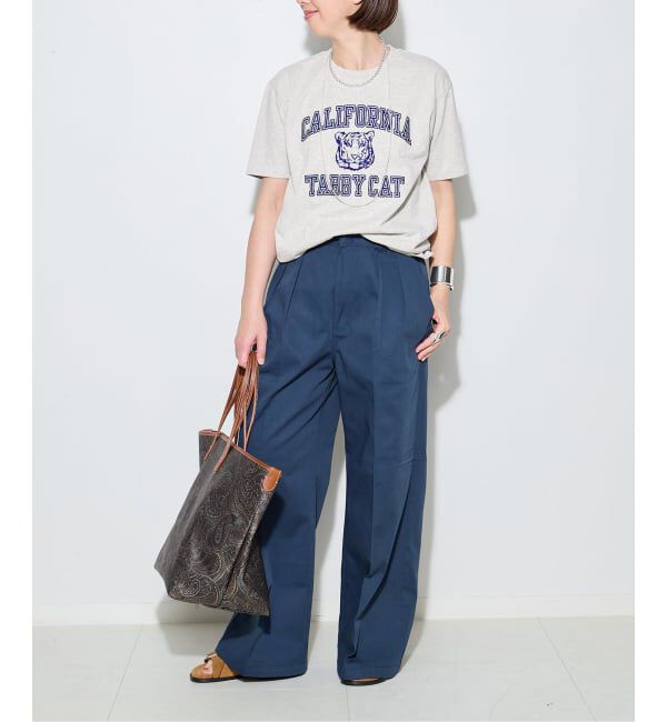 journal standard L'essage「【MIXTA/ミクスタ】CALIFORNIA TABBY CAT CREW Tシャツ」|Tシャツ・カットソー|