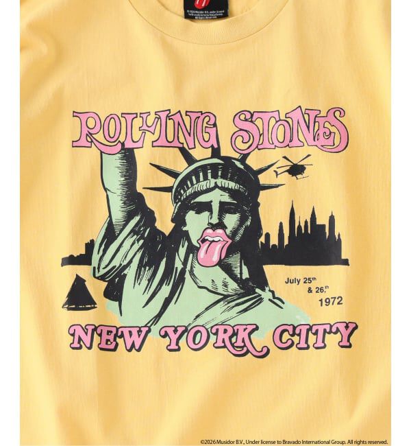 JOURNAL STANDARD relume「ローリングストーンズ 別注 ヴィンテージ加工 プリントTシャツ」|Tシャツ・カットソー|