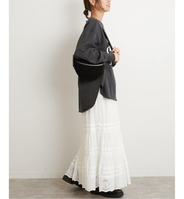 JOURNAL STANDARD relume「《WEB限定追加3》コットンボイルタック刺繍ロングスカート」|スカート|
