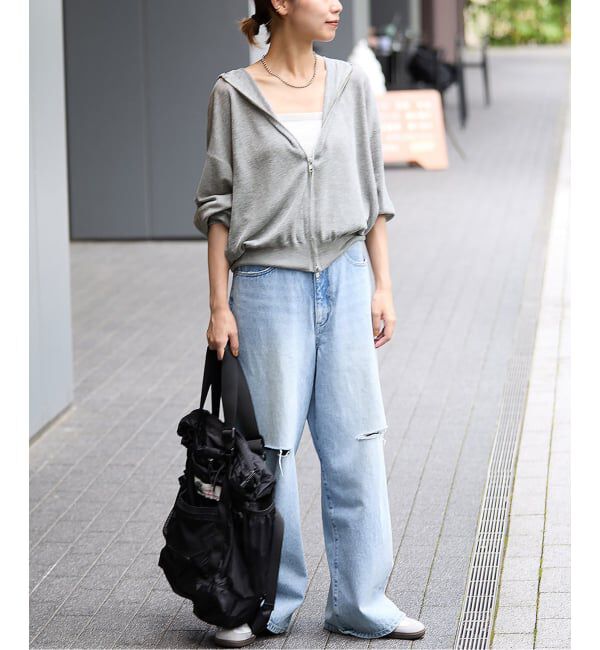 JOURNAL STANDARD relume「《追加2》シアーフーディ」|パーカー|
