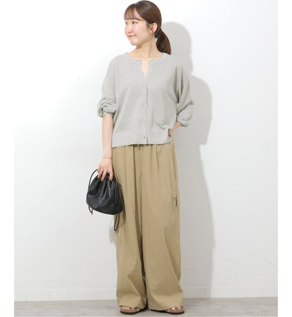 JOURNAL STANDARD relume「《追加 / 新色》ウォッシャブルクロップドカーディガン」|カーディガン|