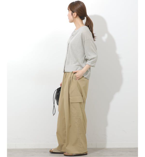 JOURNAL STANDARD relume「《追加 / 新色》ウォッシャブルクロップドカーディガン」|カーディガン|