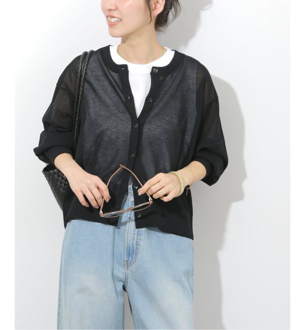JOURNAL STANDARD relume「《追加 / 新色》ウォッシャブルクロップドカーディガン」|カーディガン|