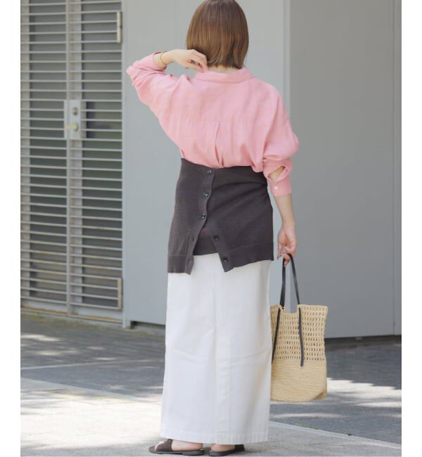 JOURNAL STANDARD relume「《追加2》カラーリネンオーバーサイズシャツ」|シャツ・ブラウス|