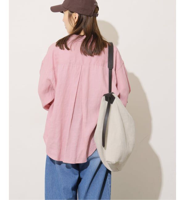 JOURNAL STANDARD relume「《追加2》カラーリネンオーバーサイズシャツ」|シャツ・ブラウス|
