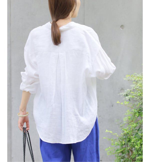 JOURNAL STANDARD relume「《追加2》カラーリネンオーバーサイズシャツ」|シャツ・ブラウス|