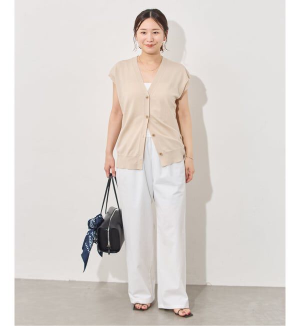 JOURNAL STANDARD「《追加5》【撥水/接触冷感/洗える/UVカット】リネンナイロンストレッチワイドパンツ」|その他|
