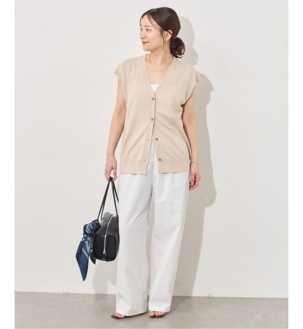 JOURNAL STANDARD「《追加5》【撥水/接触冷感/洗える/UVカット】リネンナイロンストレッチワイドパンツ」|その他|