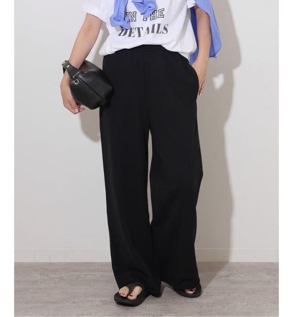 JOURNAL STANDARD relume「《WEB限定追加3》ワイドスウェットパンツ」|その他|ブラック A