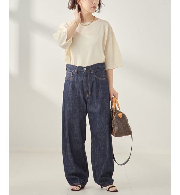journal standard L'essage「《追加》8ozデニムバルーンパンツ」|デニム|