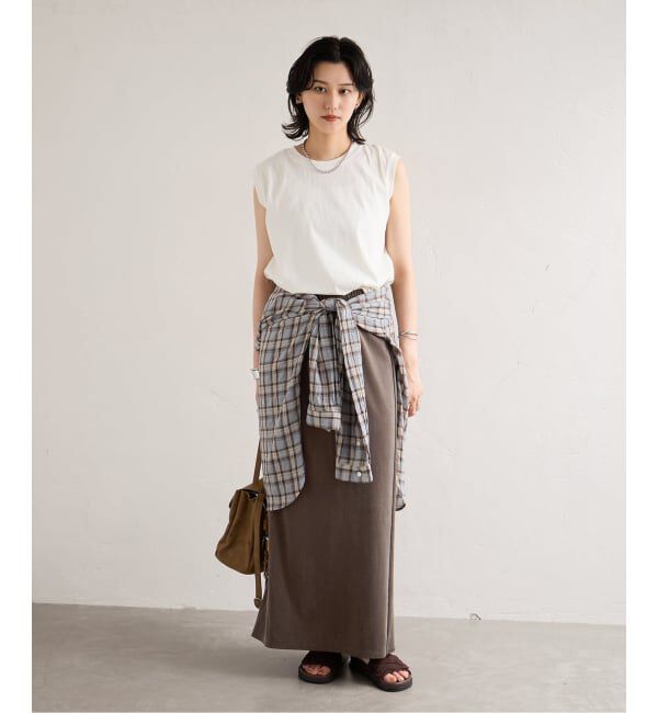 JOURNAL STANDARD「《追加》フィブリルキュプラジャージーマキシスカート」|スカート|