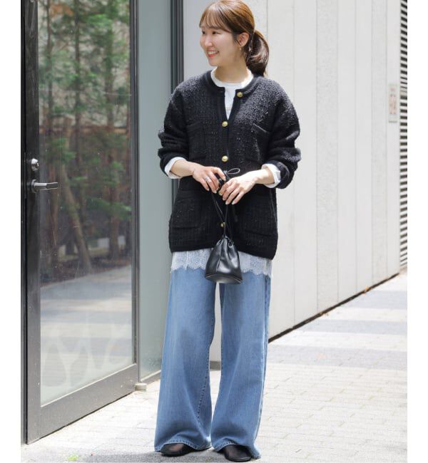 JOURNAL STANDARD relume「《WEB限定追加予約3》TWEEDYニットジャケット」|カーディガン|