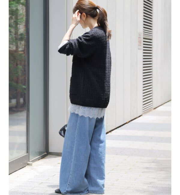 JOURNAL STANDARD relume「《WEB限定追加予約3》TWEEDYニットジャケット」|カーディガン|
