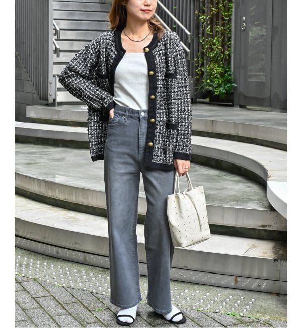 JOURNAL STANDARD relume「《WEB限定追加予約3》TWEEDYニットジャケット」|カーディガン|
