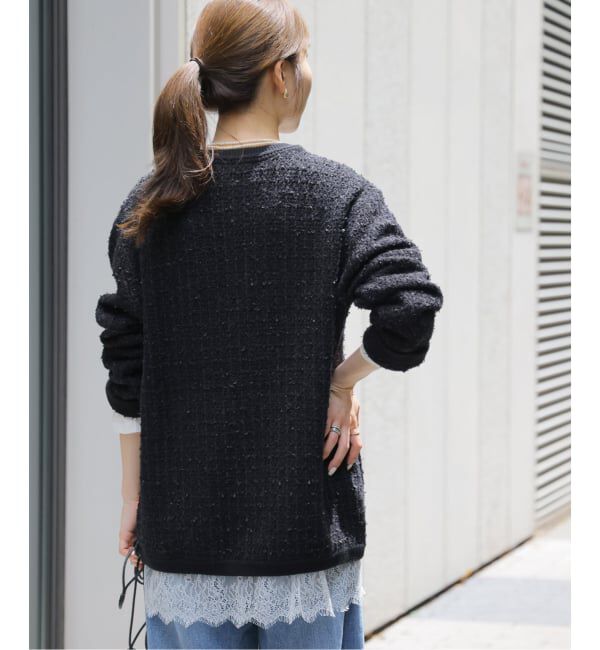 JOURNAL STANDARD relume「《WEB限定追加予約3》TWEEDYニットジャケット」|カーディガン|