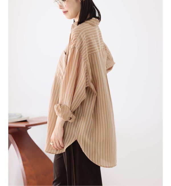 JOURNAL STANDARD relume「《追加 / 新色》ダブルストライプソフトシャツ」|シャツ・ブラウス|