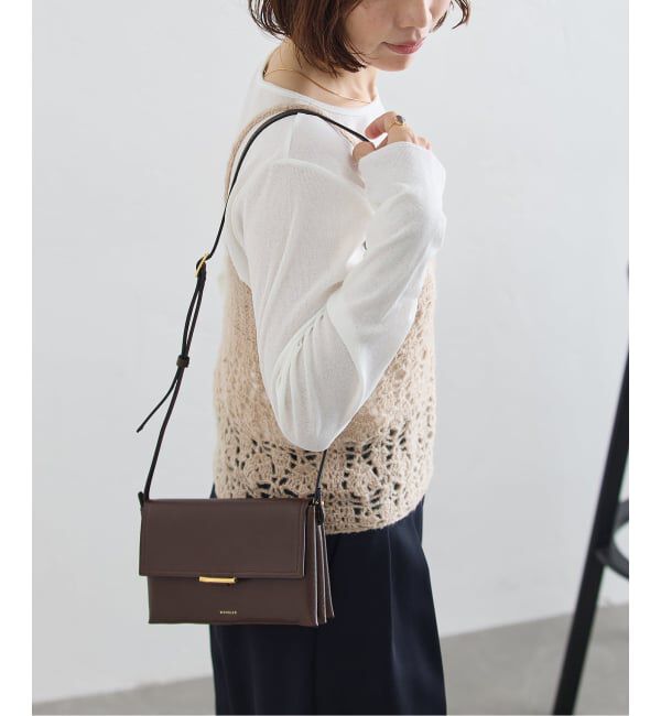 journal standard L'essage「ウール混かぎ針キャミニット」|キャミソール|