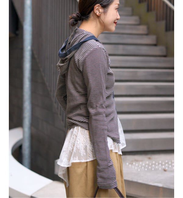JOURNAL STANDARD「《追加》別注【MILLER/ミラー】 for JOURNAL STANDARDフードリブカーデ」|Tシャツ・カットソー|