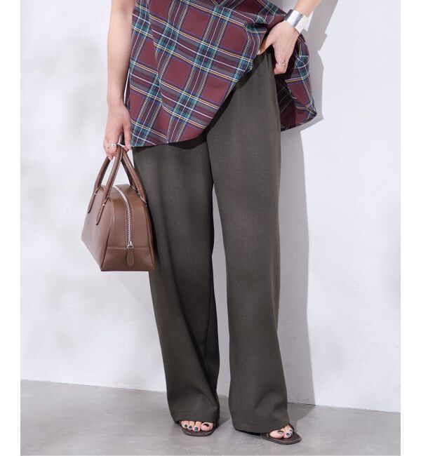 JOURNAL STANDARD「《追加》ウールライクストレッチワイドパンツ」|その他|