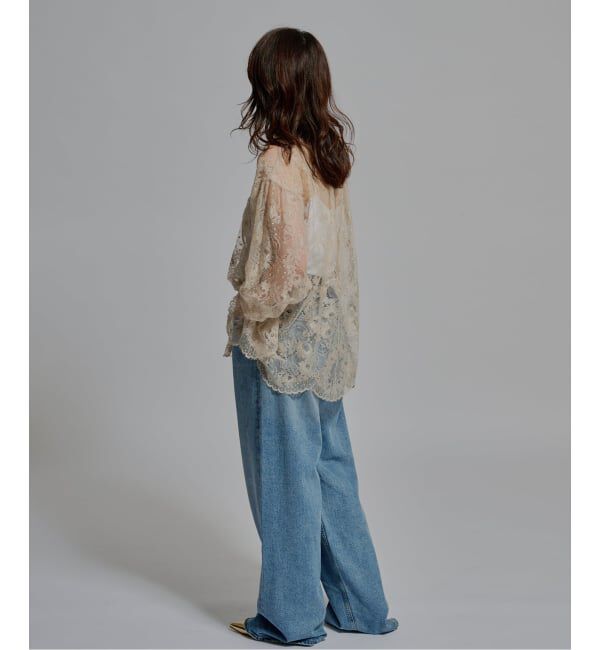 journal standard L'essage「《予約》L' ESSENTIAL リバーレースブラウス」|シャツ・ブラウス|
