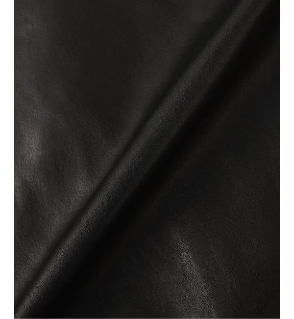 JOURNAL STANDARD「A LEATHER / エーレザー Trucker Jacket」|ライダースジャケット|