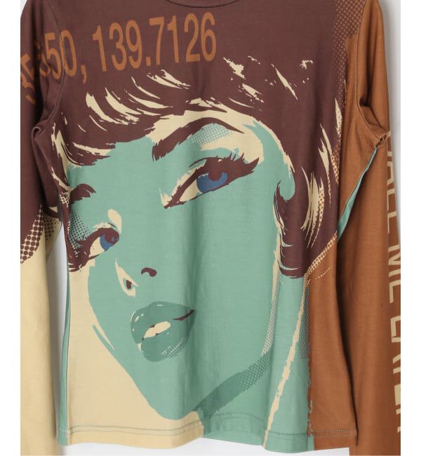 Oriens JOURNAL STANDARD「《予約》フェイスグラフィックTシャツ」|Tシャツ・カットソー|