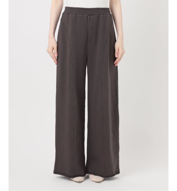 NOBLE「《セットアップ対応》スビンコットンカットオフヘムスウェットパンツ」|その他|