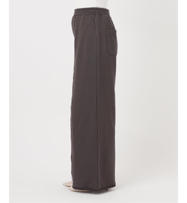 NOBLE「《セットアップ対応》スビンコットンカットオフヘムスウェットパンツ」|その他|